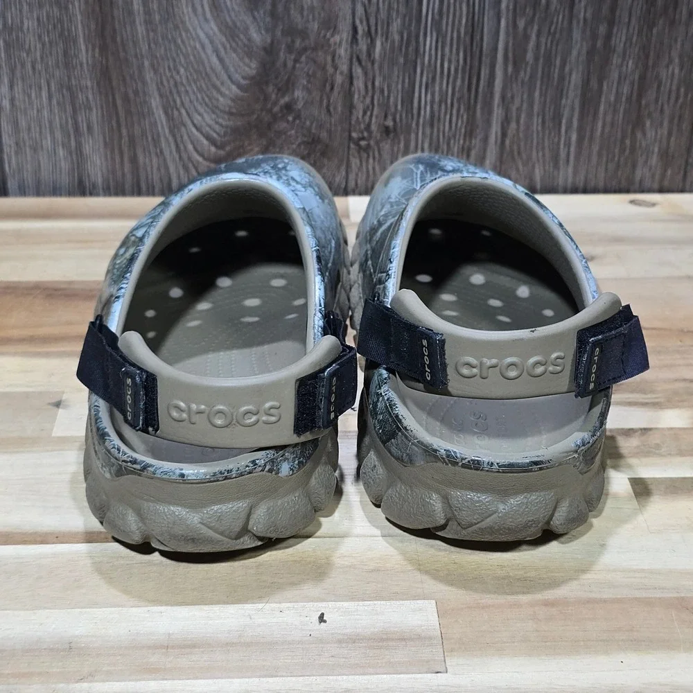 Crocs All Terrain Realtree Edge Camo‎ Clogs M6 W8